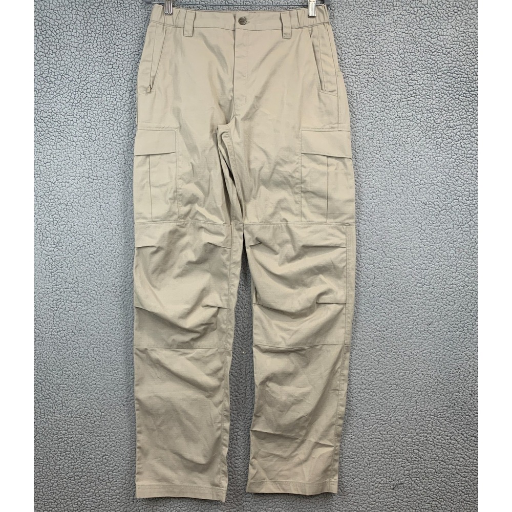 VertX Cargo Pants Men's 32x36 Double Knee Beige Khaki Tactical